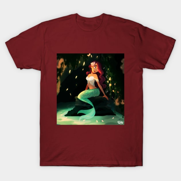 Mermaid T-Shirt by CorinnaMarie